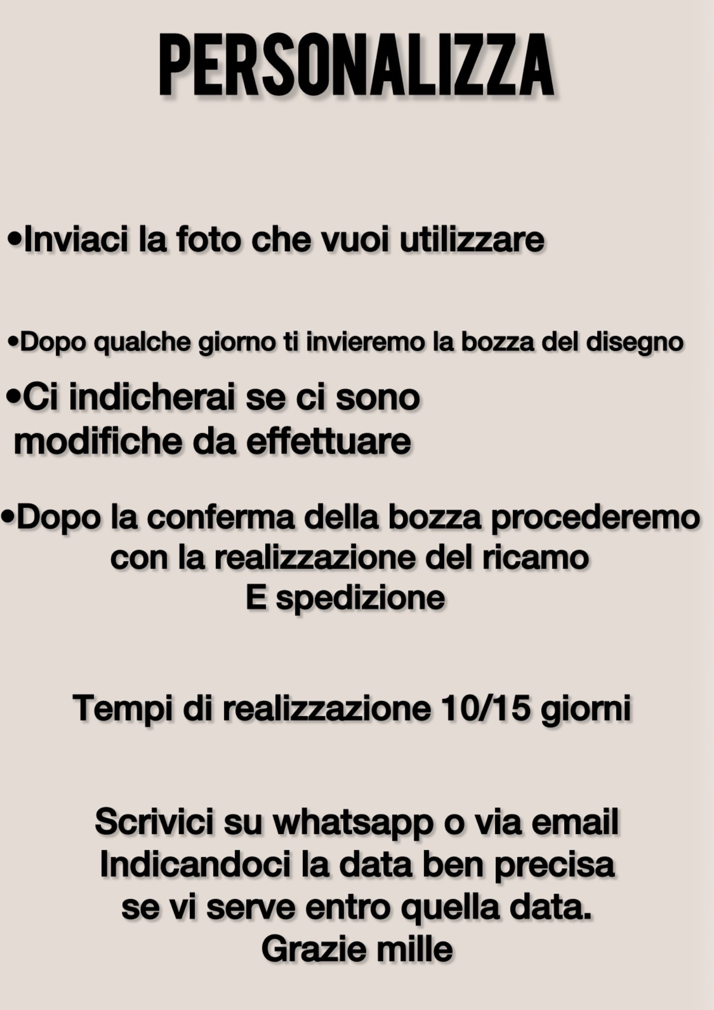 Telaio da personalizzare con foto