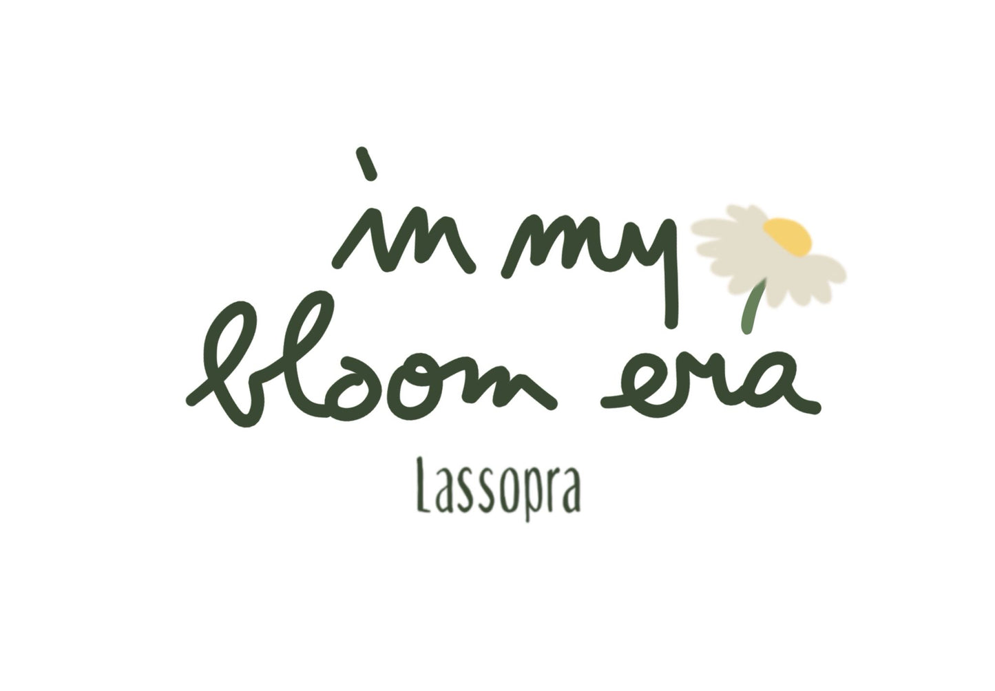 Tote bag 🌸In my bloom era🌸ricamata