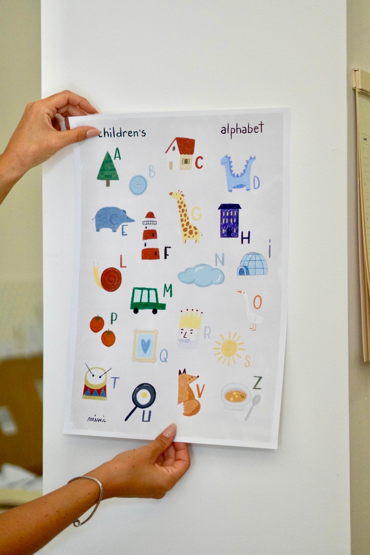 Plakat-Alphabet