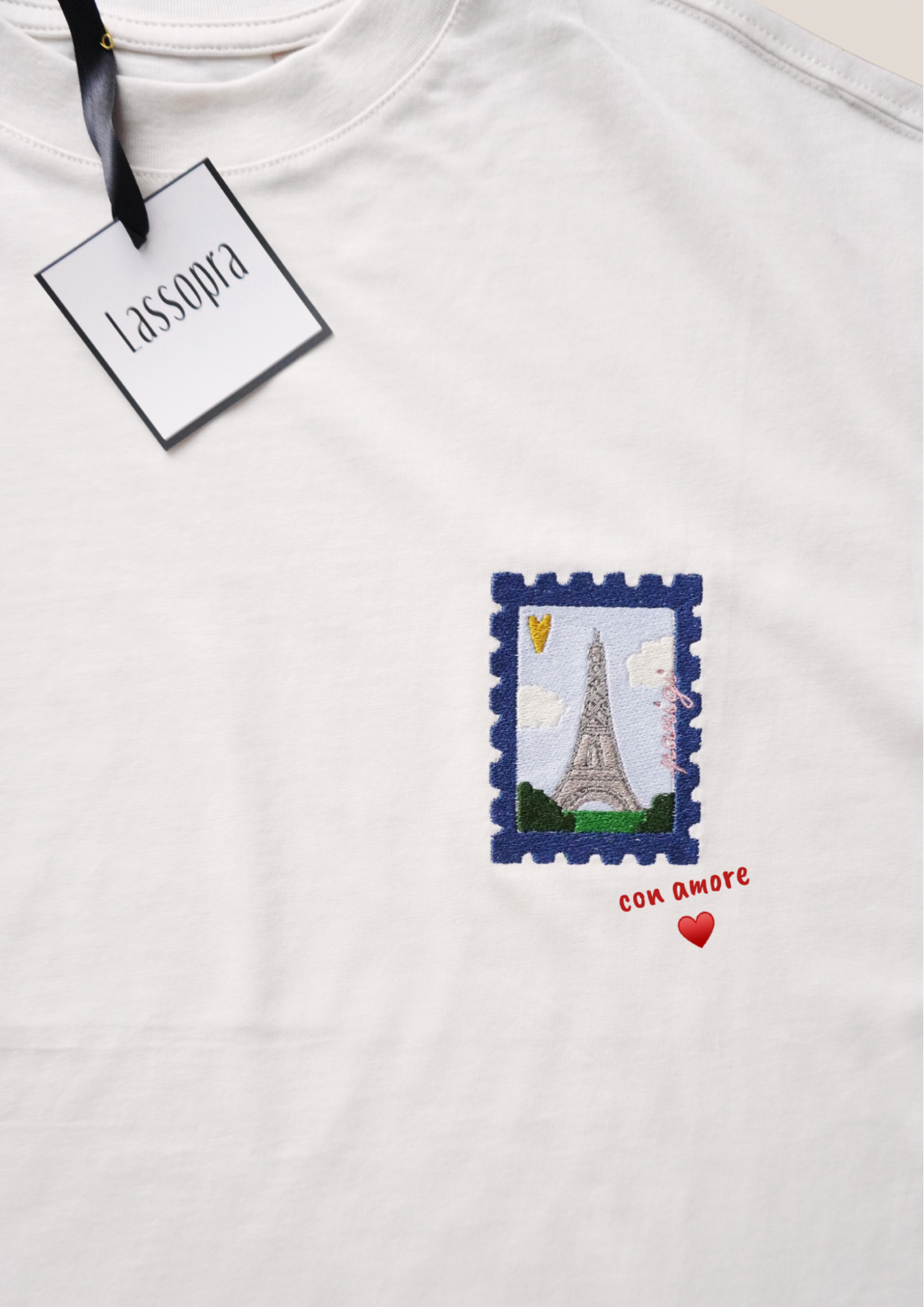 T-shirt uomo Budapest postcard