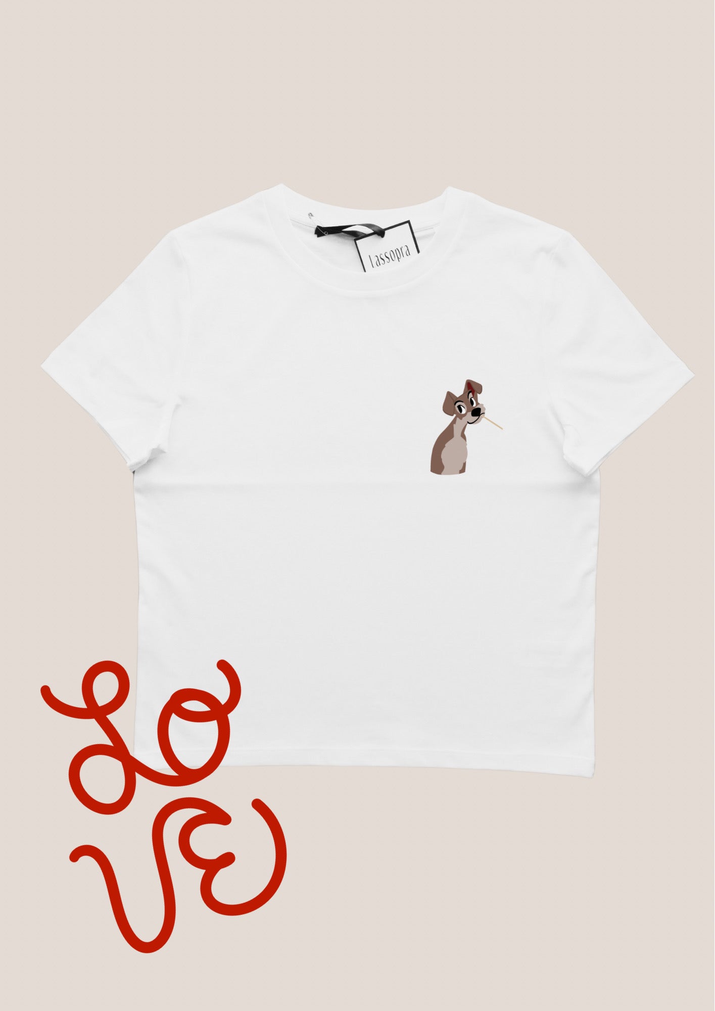 T-shirt uomo ricamata il Vagabondo