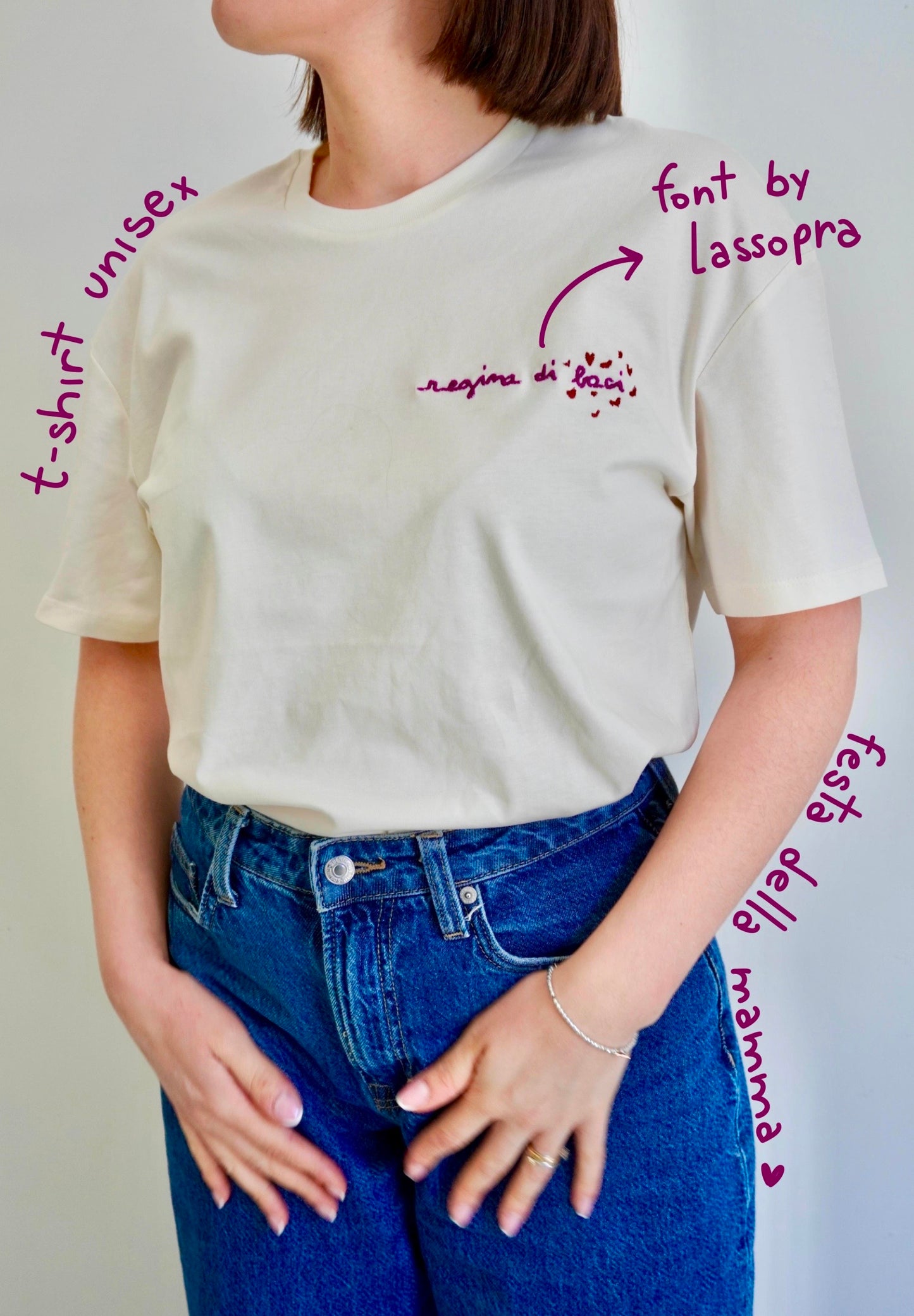 Coppia di t-shirt Regina di π