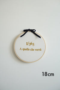 Telaio da personalizzare con testo