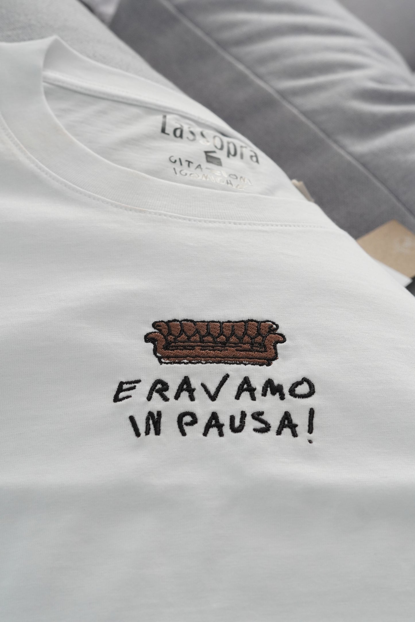T-shirt Eravamo in pausa🎬