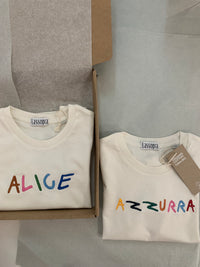 T-shirt bambino da personalizzare con testo