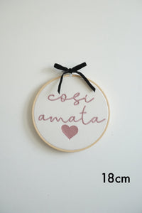 Telaio da personalizzare con testo