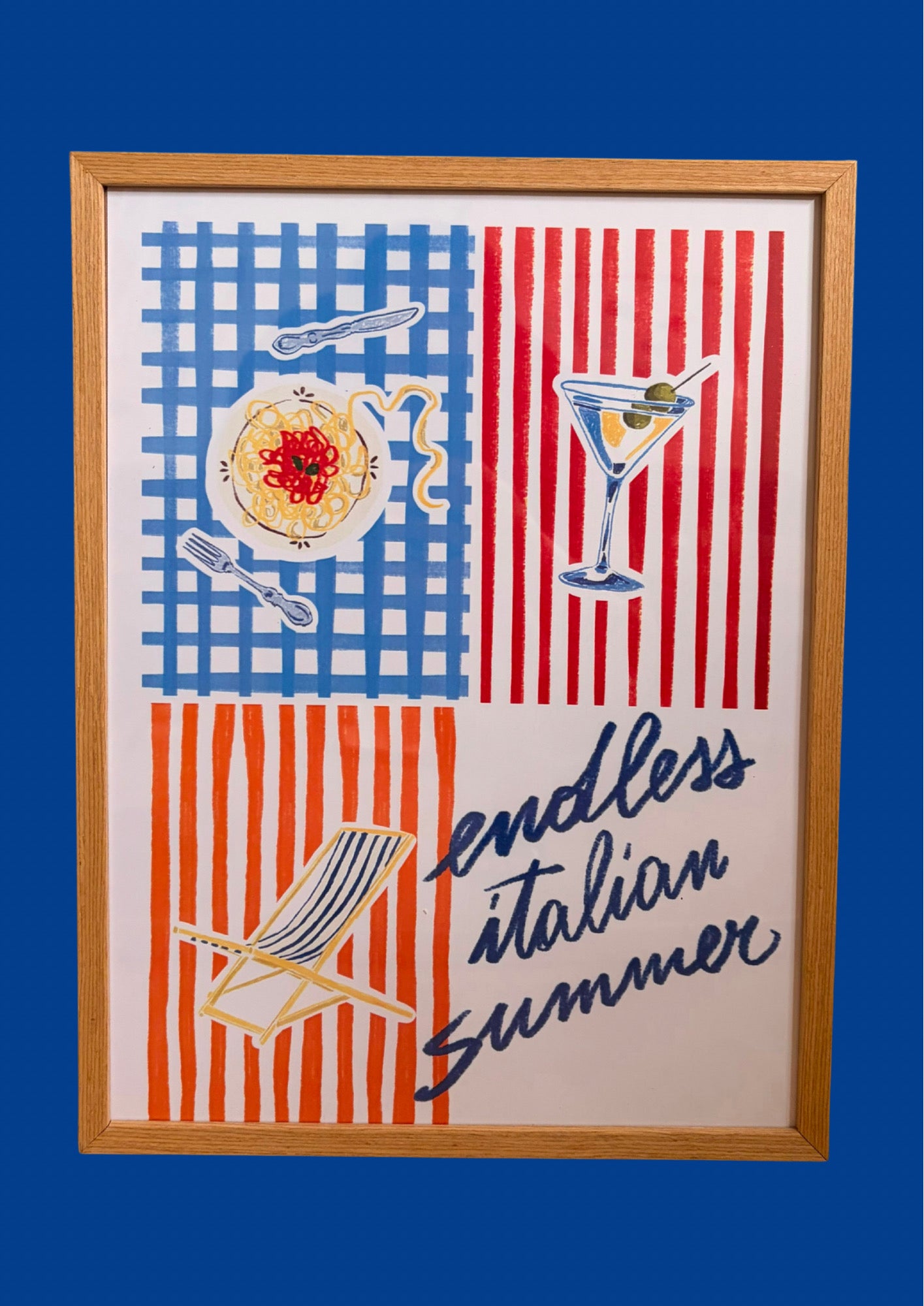 Poster Estate italiana
