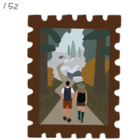 T-shirt uomo/donna da personalizzare francobollo 📍