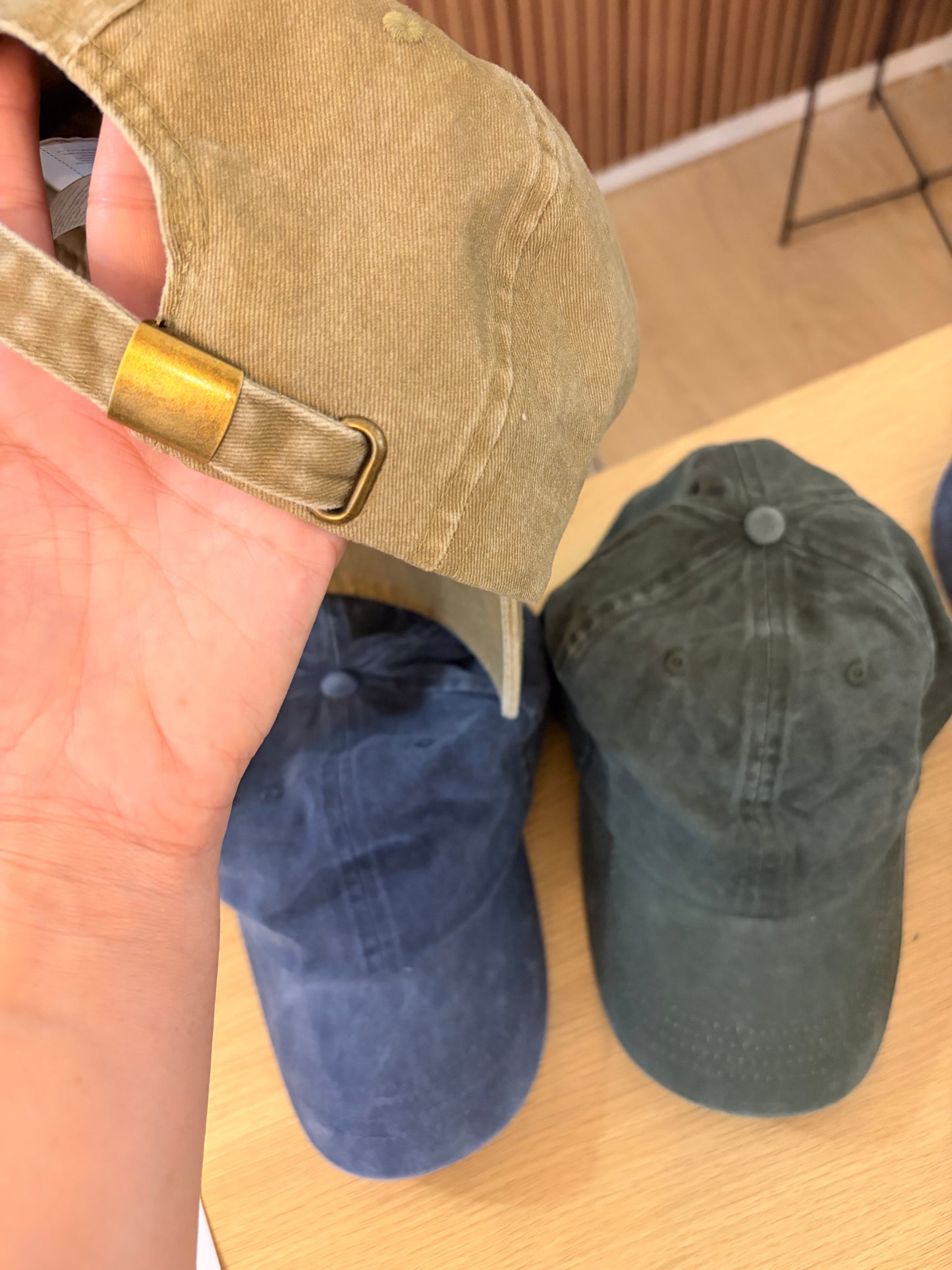 Cappello in denim