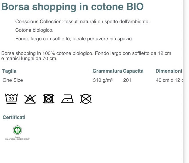 Tote bag con base
