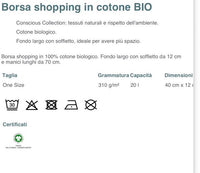 Tote bag con base