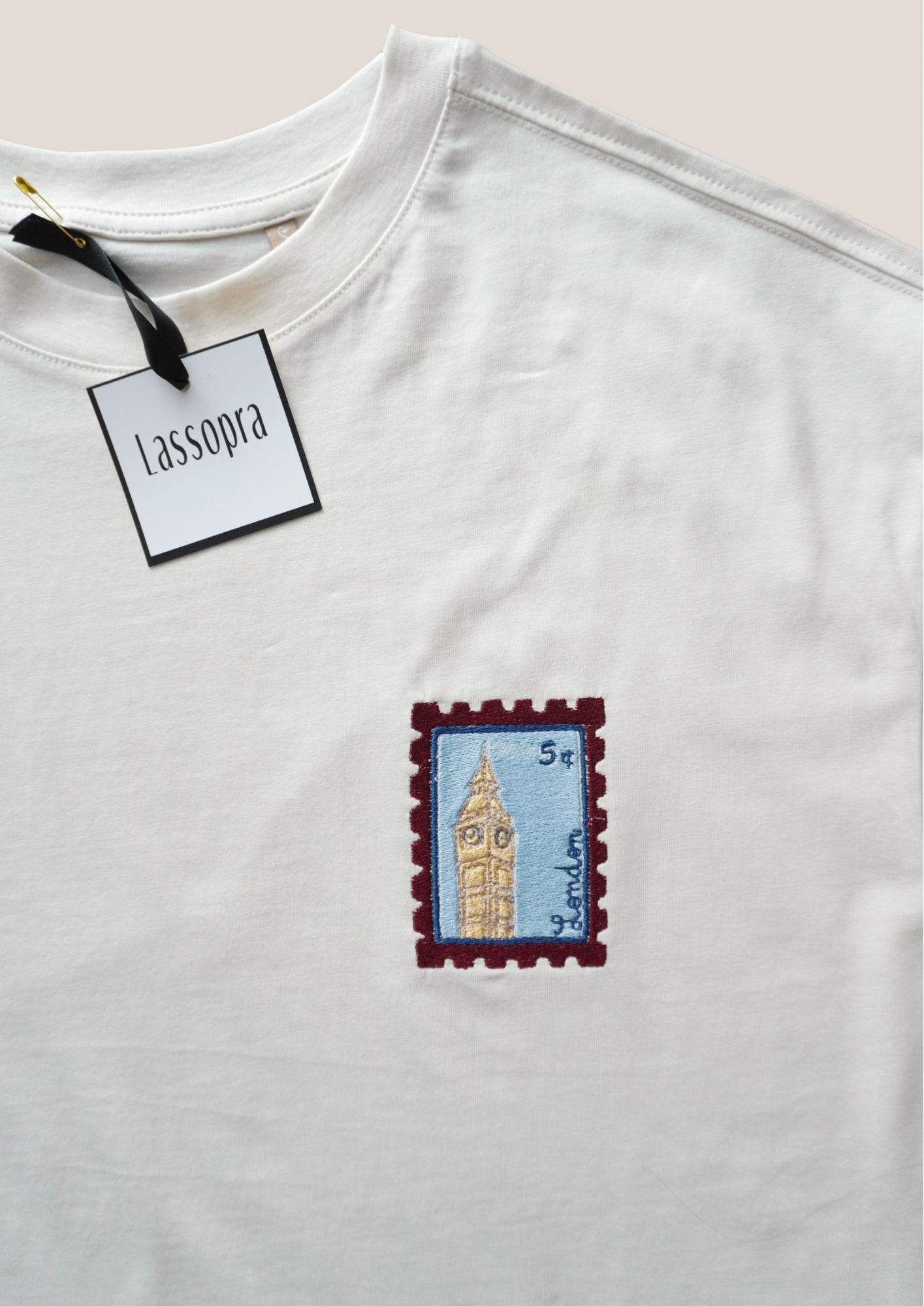 T-shirt uomo/donna Londra postcard