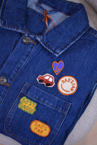 Giacca worker in denim