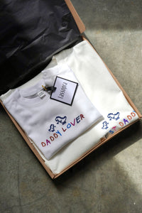 Coppia di T-shirt Best daddy e Daddy lover