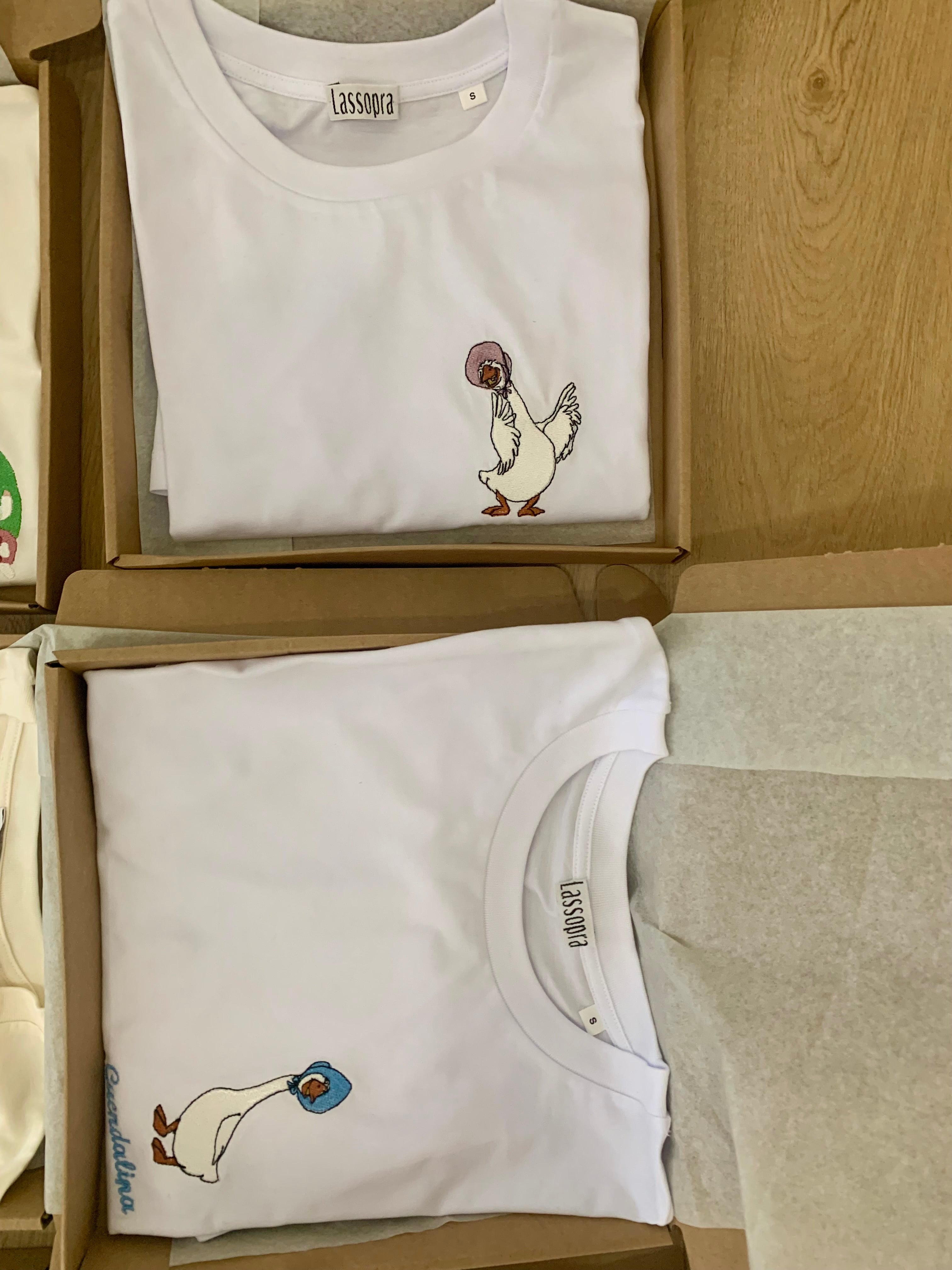 Coppia T-shirt Adelina e Guendalina