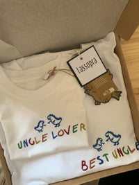 Coppia di T-shirt Best daddy e Daddy lover