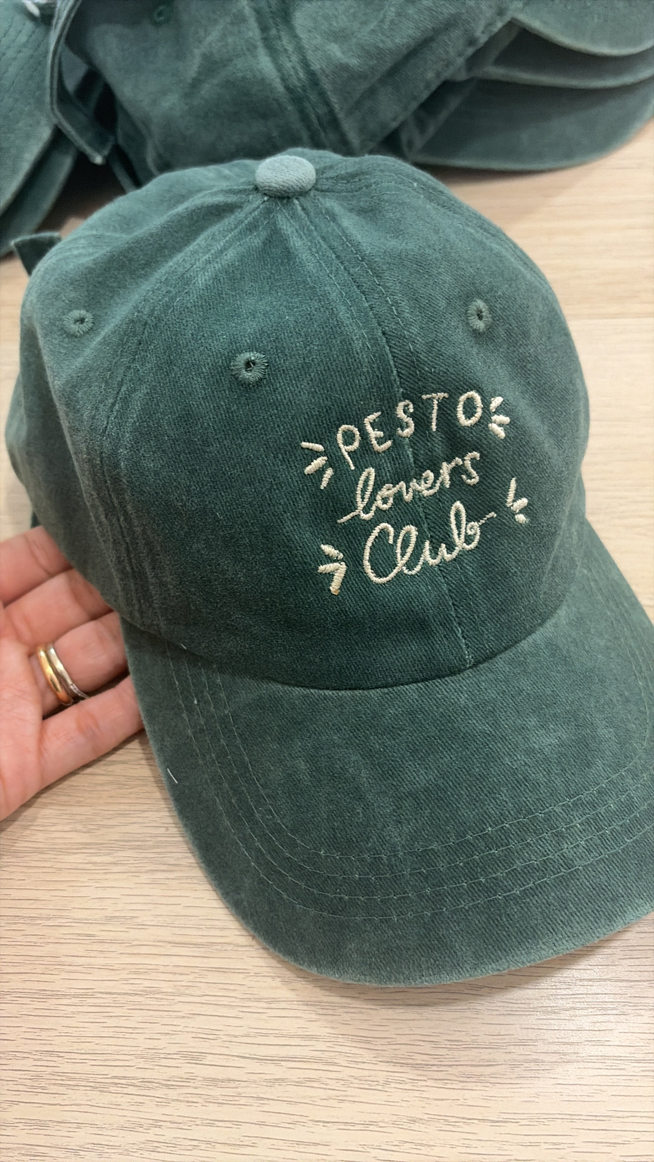 Cappello in denim
