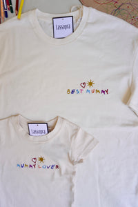 Coppia di T-shirt best mummy