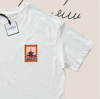 T-shirt uomo/donna postcard Tokyo