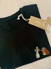 Besticktes T-Shirt Susi und Strolch