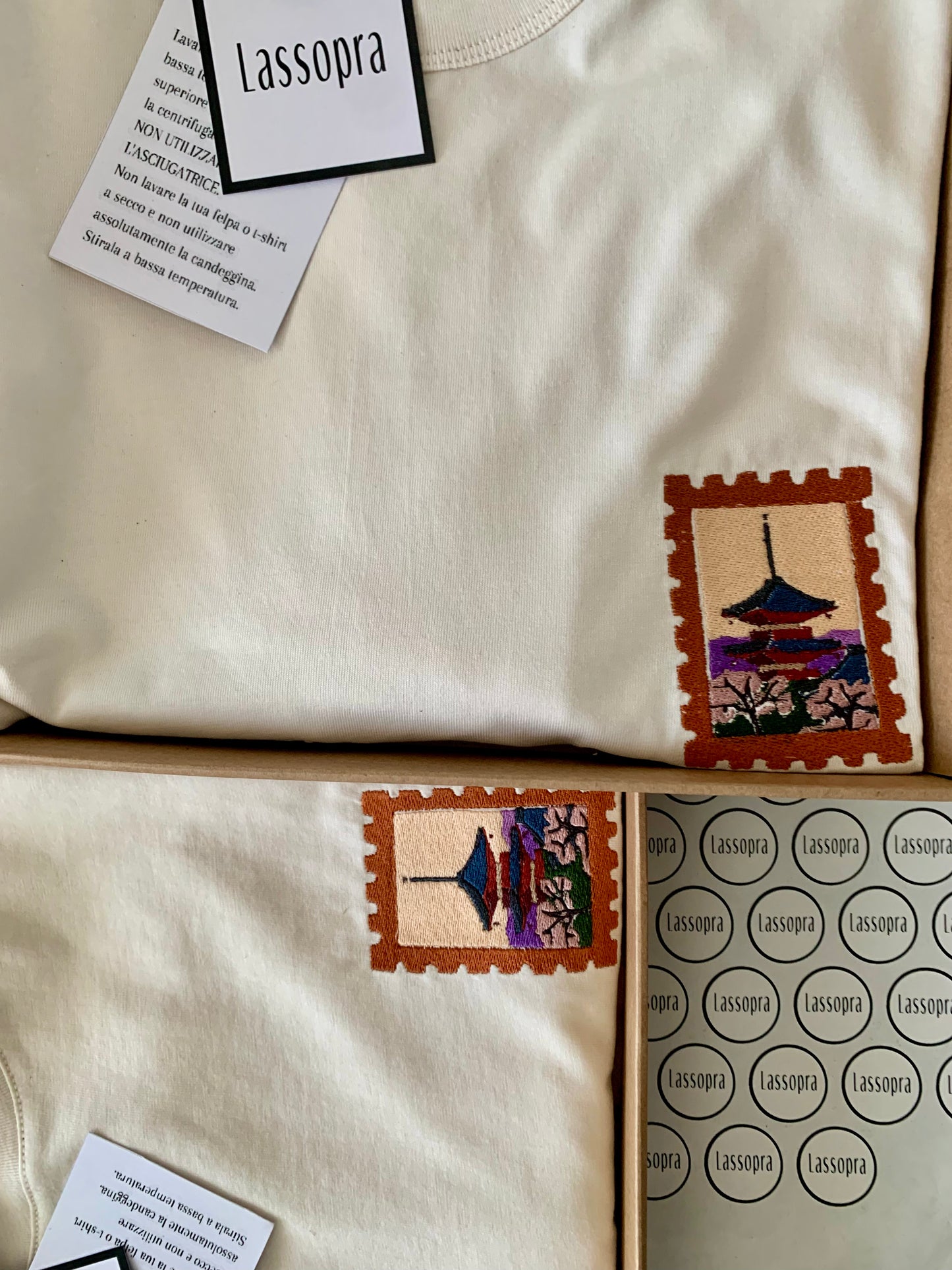 T-shirt uomo/donna postcard Tokyo