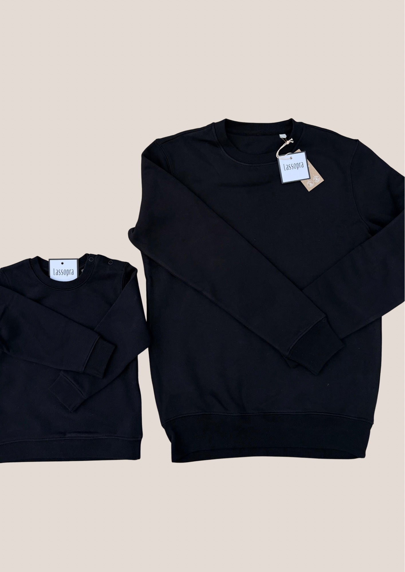 Sweatshirt-Set für Erwachsene/Babys