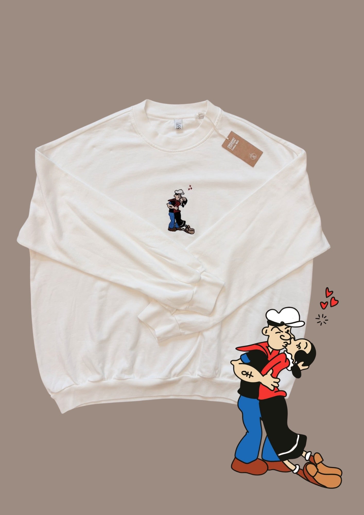 T-Shirt Popeye und Olivia