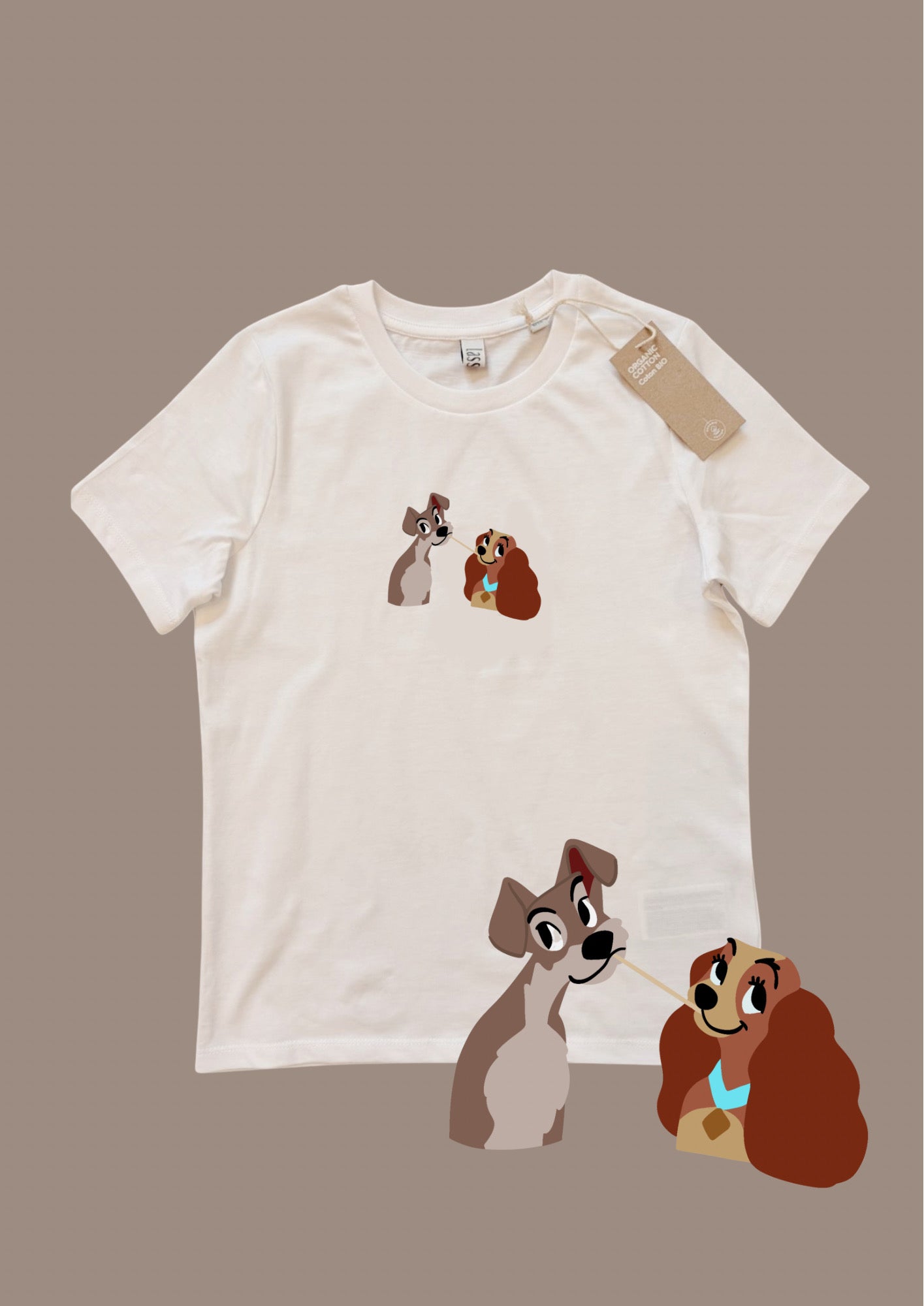 Besticktes T-Shirt Susi und Strolch