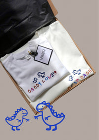 Paar T-Shirts Best Daddy und Daddy Lover