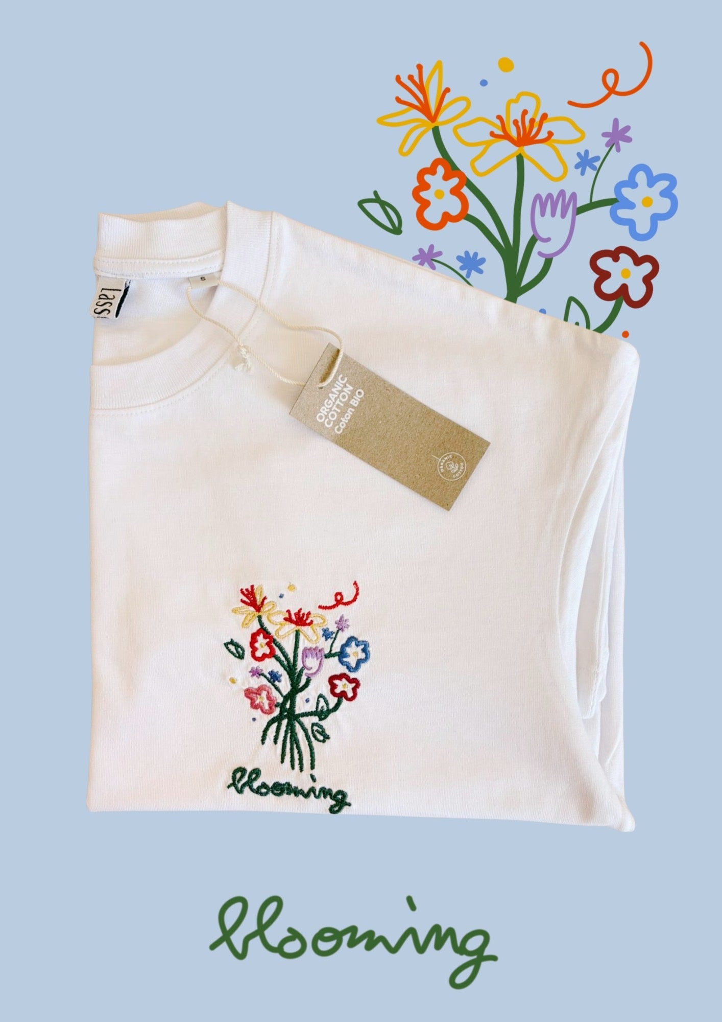 T-shirt blooming