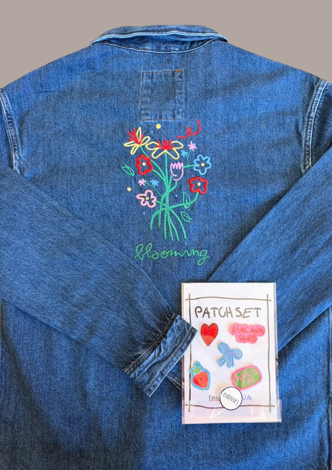 Worker-Jeansjacke BLOOMING 💐