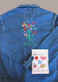 Worker-Jeansjacke BLOOMING 💐