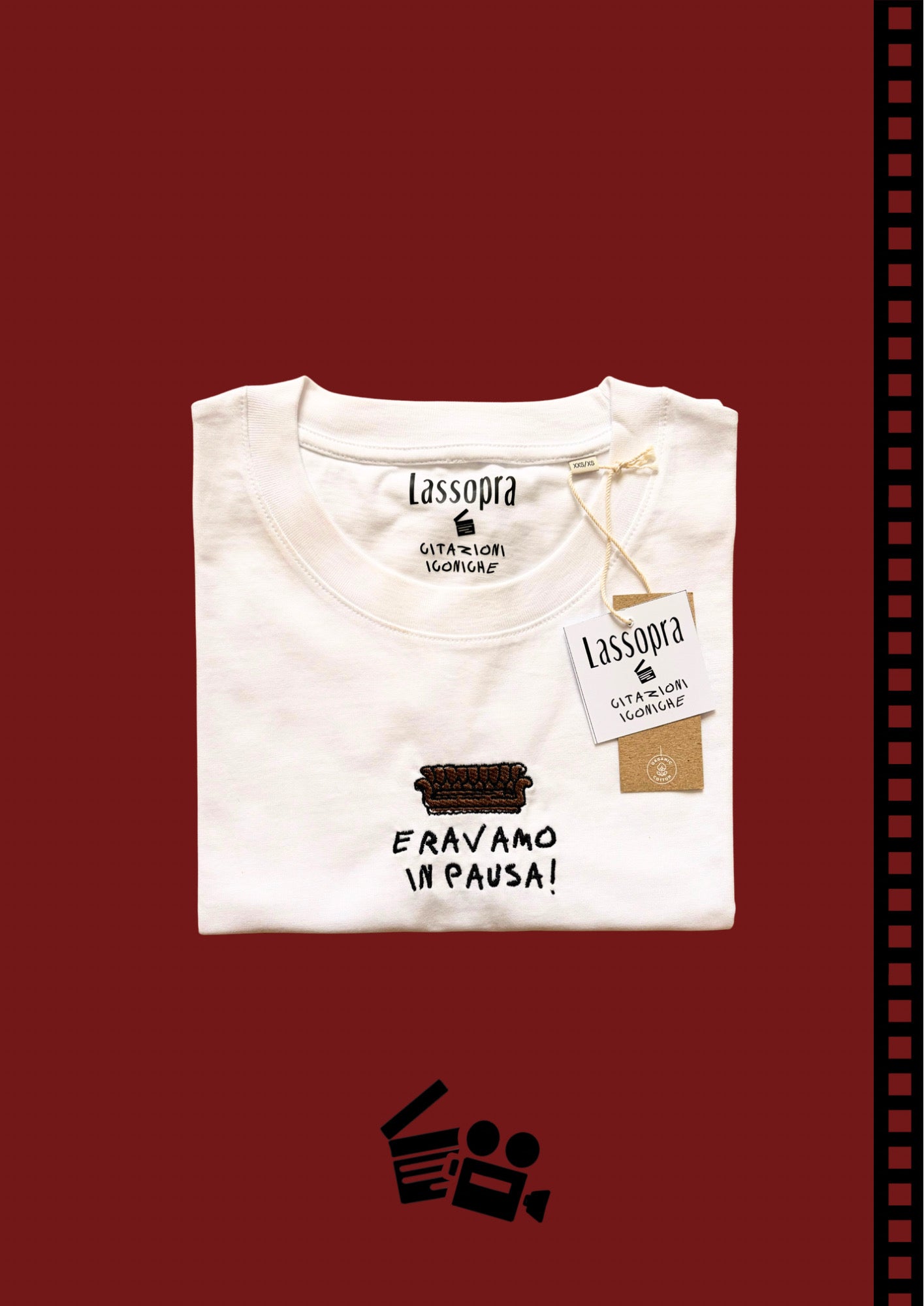 T-shirt Eravamo in pausa🎬