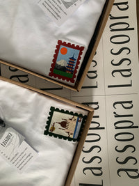 T-shirt uomo/donna Budapest postcard