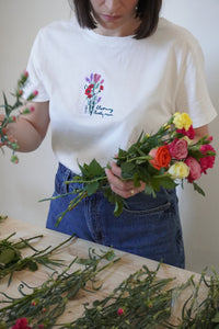 T-shirt donna 🌷blooming mum🌷