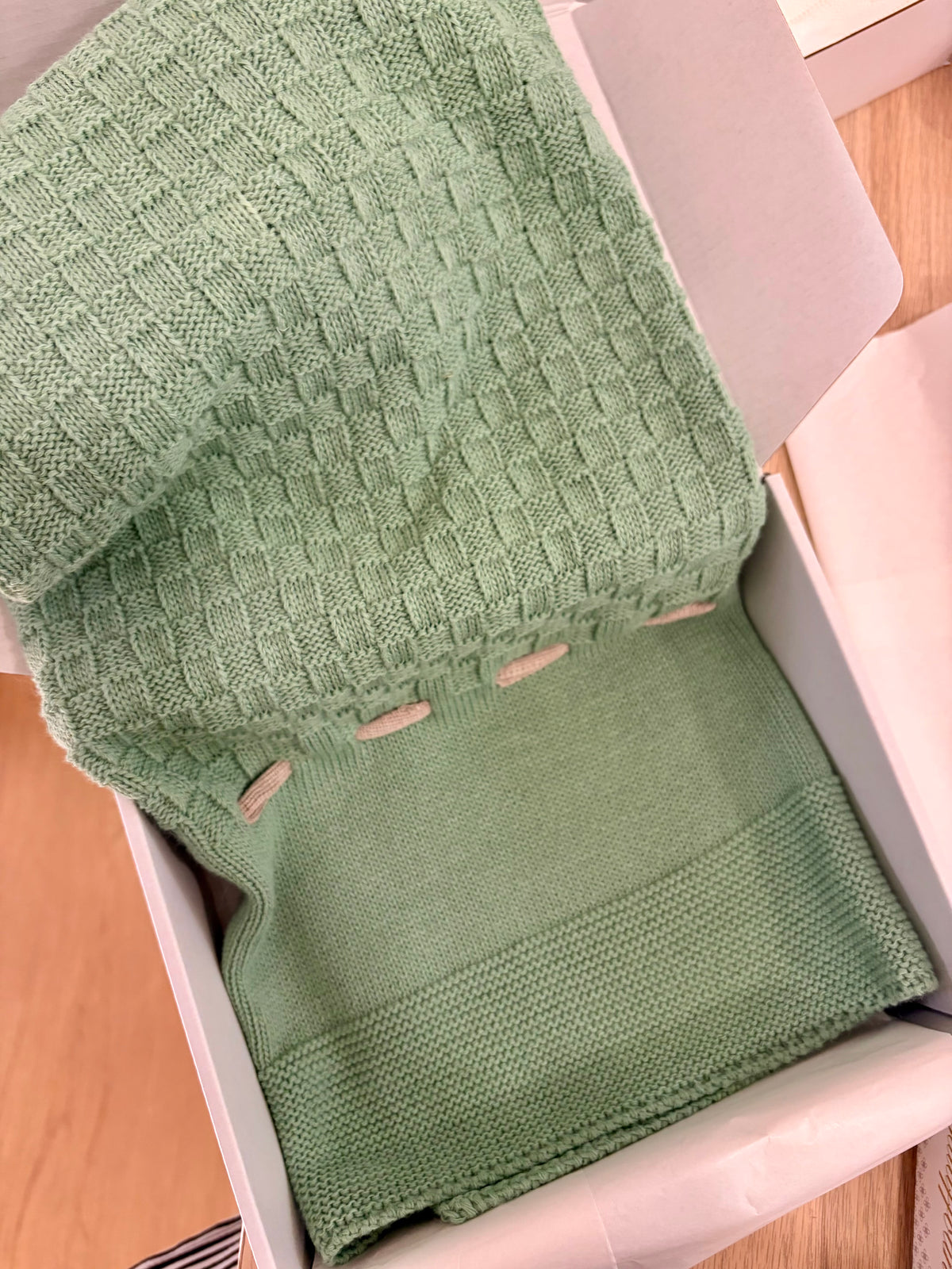 Coperta misto lana personalizzata nome