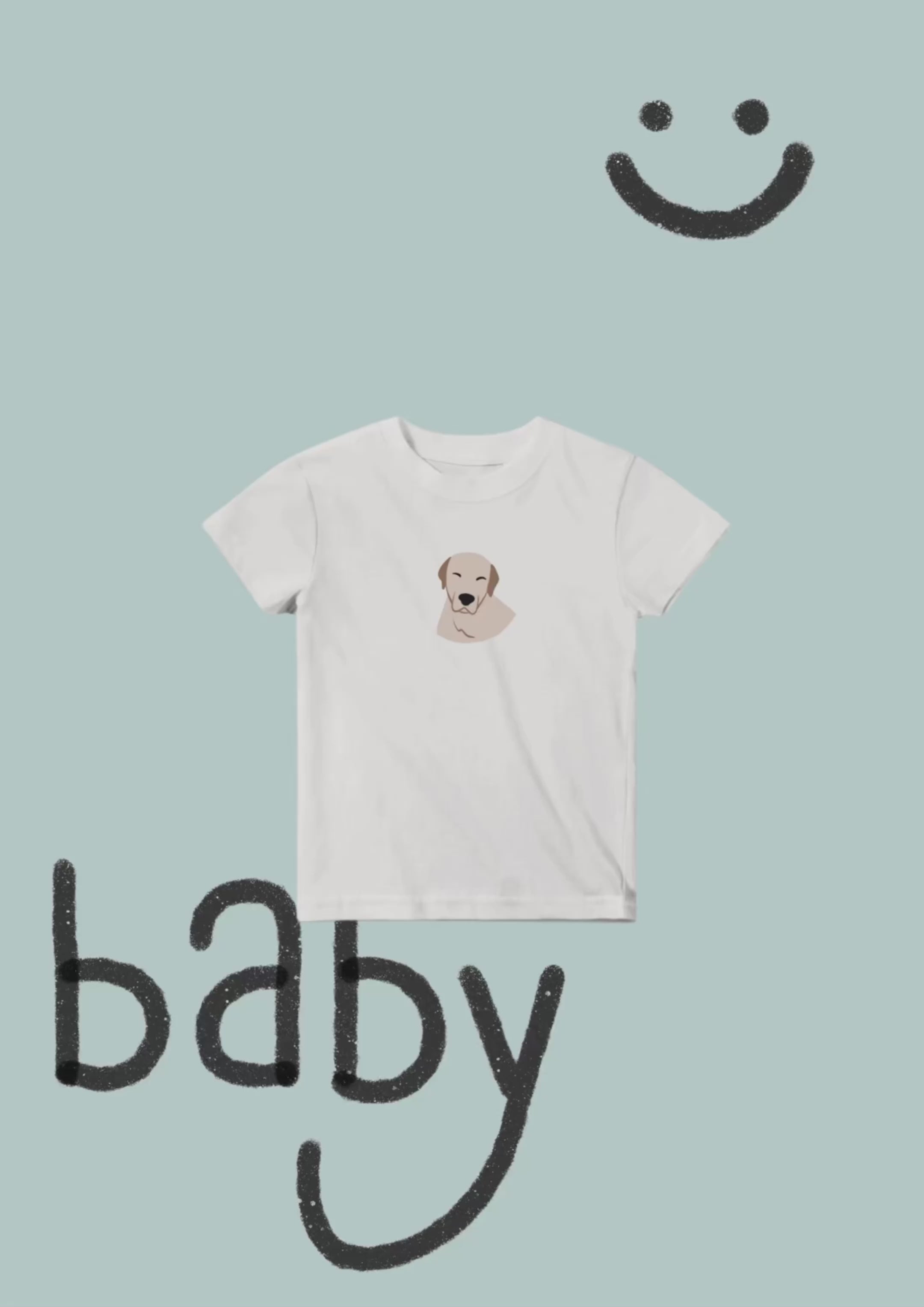 T-shirt bambino da personalizzare con foto